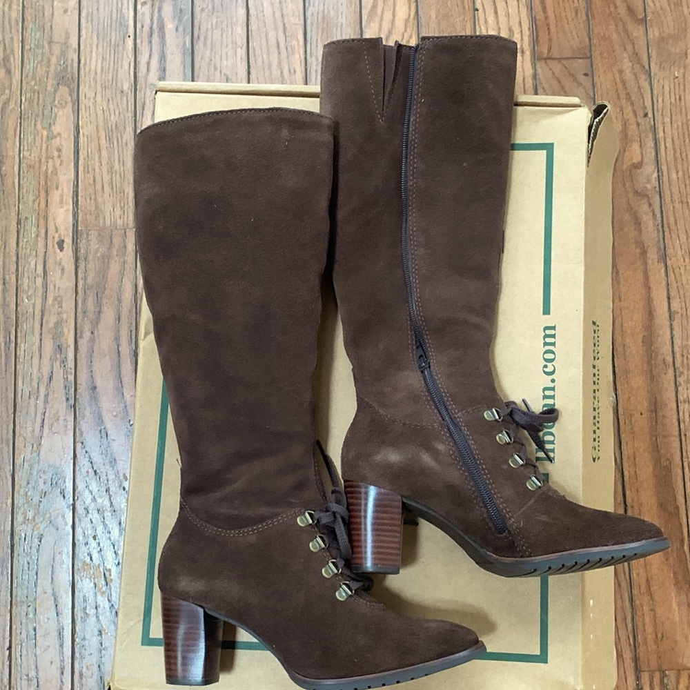 Vintage LLBean suede boots